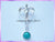 HA12 Turquoise Healing Angel Pendant