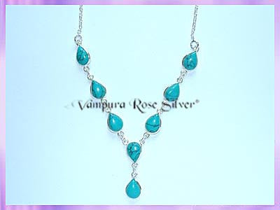 SGN3 Teardrop Turquoise Necklace