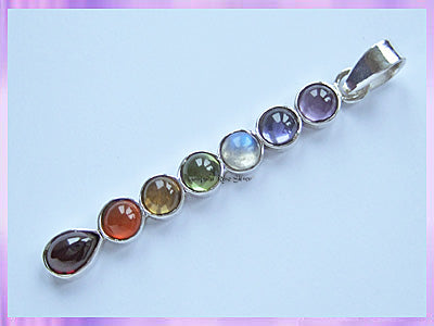 CKP Gemstone Chakra Pendant - Large - VRS