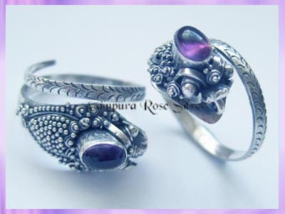 DWR Dragon Wrap Ring - Amethyst - VRS