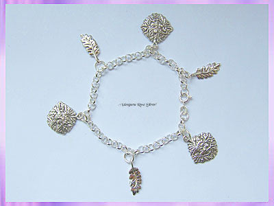 GLOLB Green Lady and Oak Leaf Charm Bracelet - VRS