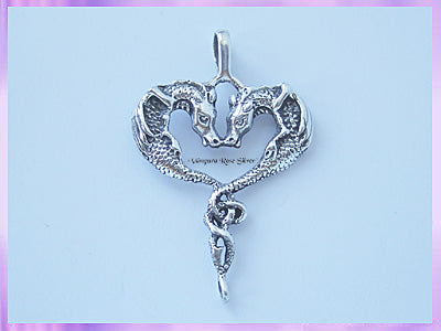 N1551 Dragon Heart Pendant - VRS