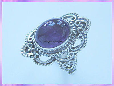 RS34 Amethyst Ring