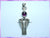 11043 Angel Pendant with Amethyst Gemstone