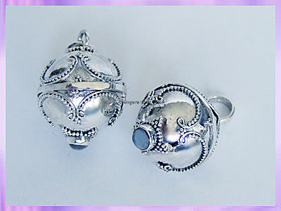 AC24 Rainbow Moonstone Angel Caller Pendant - VRS