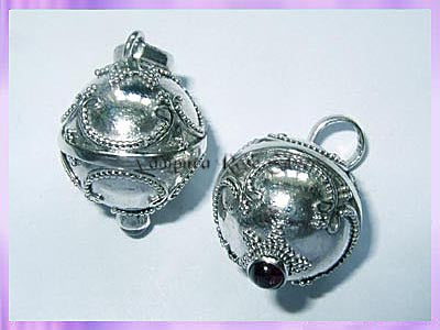 AC10 Garnet Angel Caller Pendant