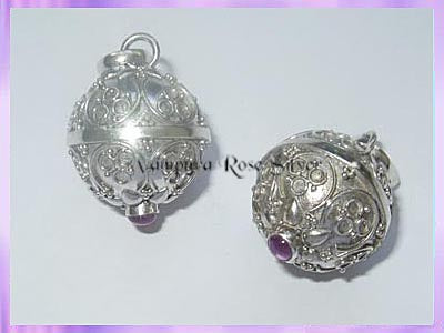 AC8 Amethyst Angel Caller Pendant