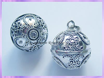 AC22 Angel Caller Pendant with Ornate Flowers