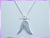 AWP1ND Angel Wings Necklace - Double Sided - VRS