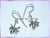 CHA25E Spider Earrings