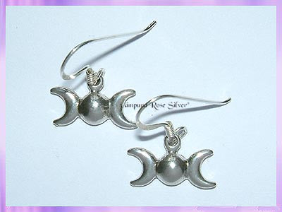 CHA26E Triple Moon Earrings - VRS