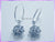 CHA68H2 Spider Web Hoop Earrings - VRS