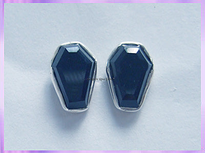 CHA83S Black Onyx Coffin Studs - VRS