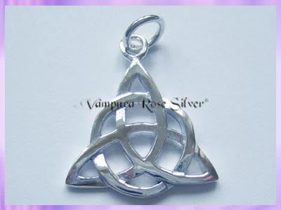 N1293 Triple Goddess Triquetra Pendant