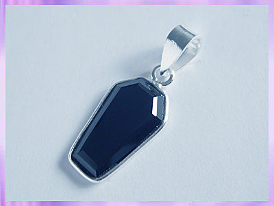 CLP1 Black Onyx Coffin Pendant - VRS - * PRE-ORDER ONLY *