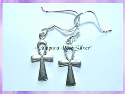 CP10-5 Ankh Earrings (Small)