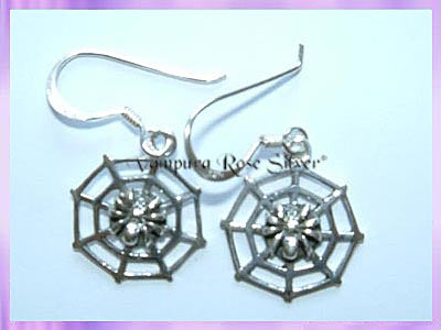 CHA68E Spider Web Earrings - VRS