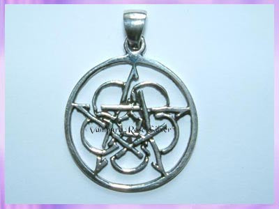 CP24-17 Infinity Pentagram Pendant