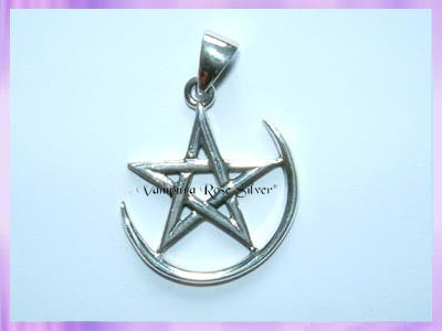 CP24-20 Crescent Moon Pentagram - VRS