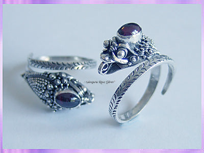 DWR Dragon Wrap Ring - Garnet - * PRE-ORDER ONLY *