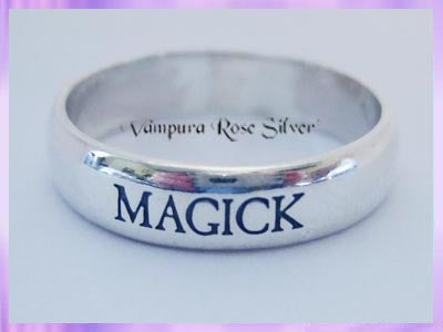 EB11 Engraved Band Ring - Magick - VRS