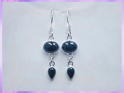 ER2 Black Onyx Earrings