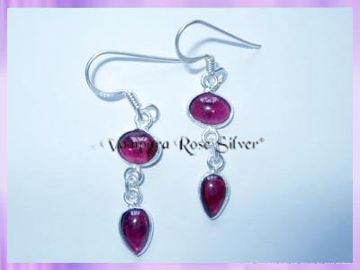 ER2 Garnet Earrings