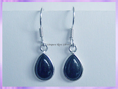 ER3 Teardrop Black Onyx Earrings