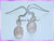 ER4 Oval Rose Quartz Earrings