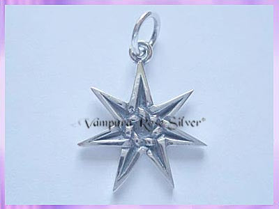 N1502 Faerie/Elven Star Pentacle Pendant - VRS
