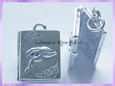 LHBSP Hare Book of Shadows Locket Pendant - VRS