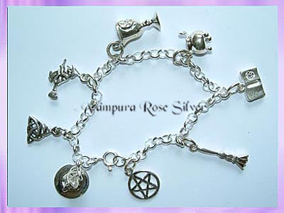 LGCB Pagan and Wiccan Charm Bracelet - VRS