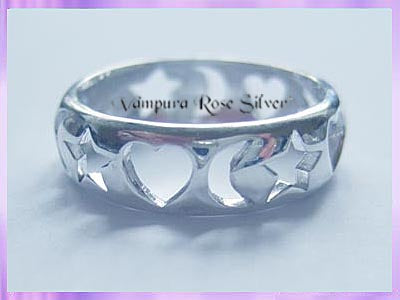 MR Moons, Stars and Hearts Ring - VRS