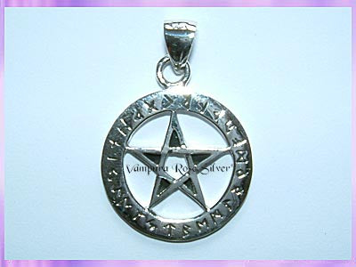 N813 Runic Pentagram Pendant - VRS