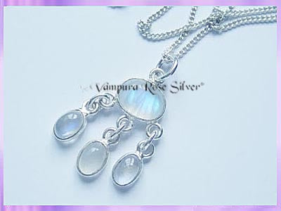 NO1 Rainbow Moonstone Necklace - VRS