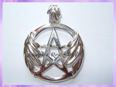 OLP2 Oak Leaf Pentagram Pendant - Large