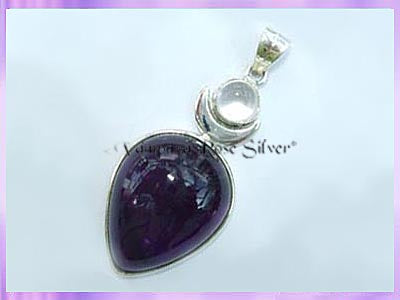 P187 Amethyst High Priestess Pendant - **PREORDER ONLY**