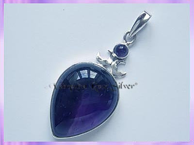 P188 Amethyst Goddess Pendant - VRS