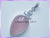 P188 Rose Quartz and Rainbow Moonstone Goddess Pendant - VRS