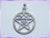 PC491 Triple Moon Pentagram Pendant - Moonstone - PREORDER ONLY