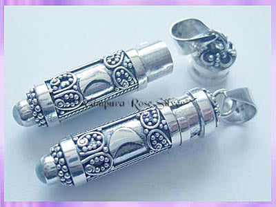 PB3 Rainbow Moonstone Poison Locket - VRS