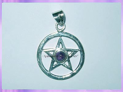 PPAM Amethyst Pentagram Pendant