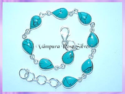 SGN3B Teardrop Turquoise Bracelet