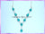 SGN3 Teardrop Turquoise Necklace