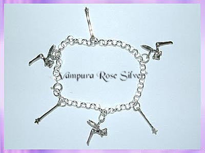SWB Sprite Fairy and Wand Charm Bracelet - VRS