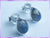 ST3 Stud Earrings - Labradorite - Teardrop