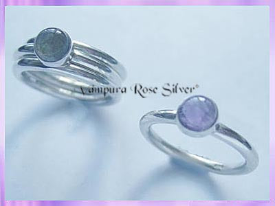 STR1 Amethyst Ring - Stackable - VRS