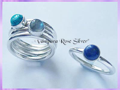 STR1 Lapis Ring - Stackable - VRS