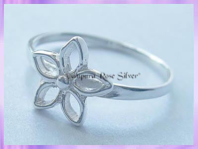 STR3 Flower Ring - Stackable - VRS